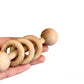 Wooden Baby Rattle - My 1st Wooden Toy
