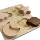 Montessori Star and Moon Puzzle - My 1st Wooden Toy