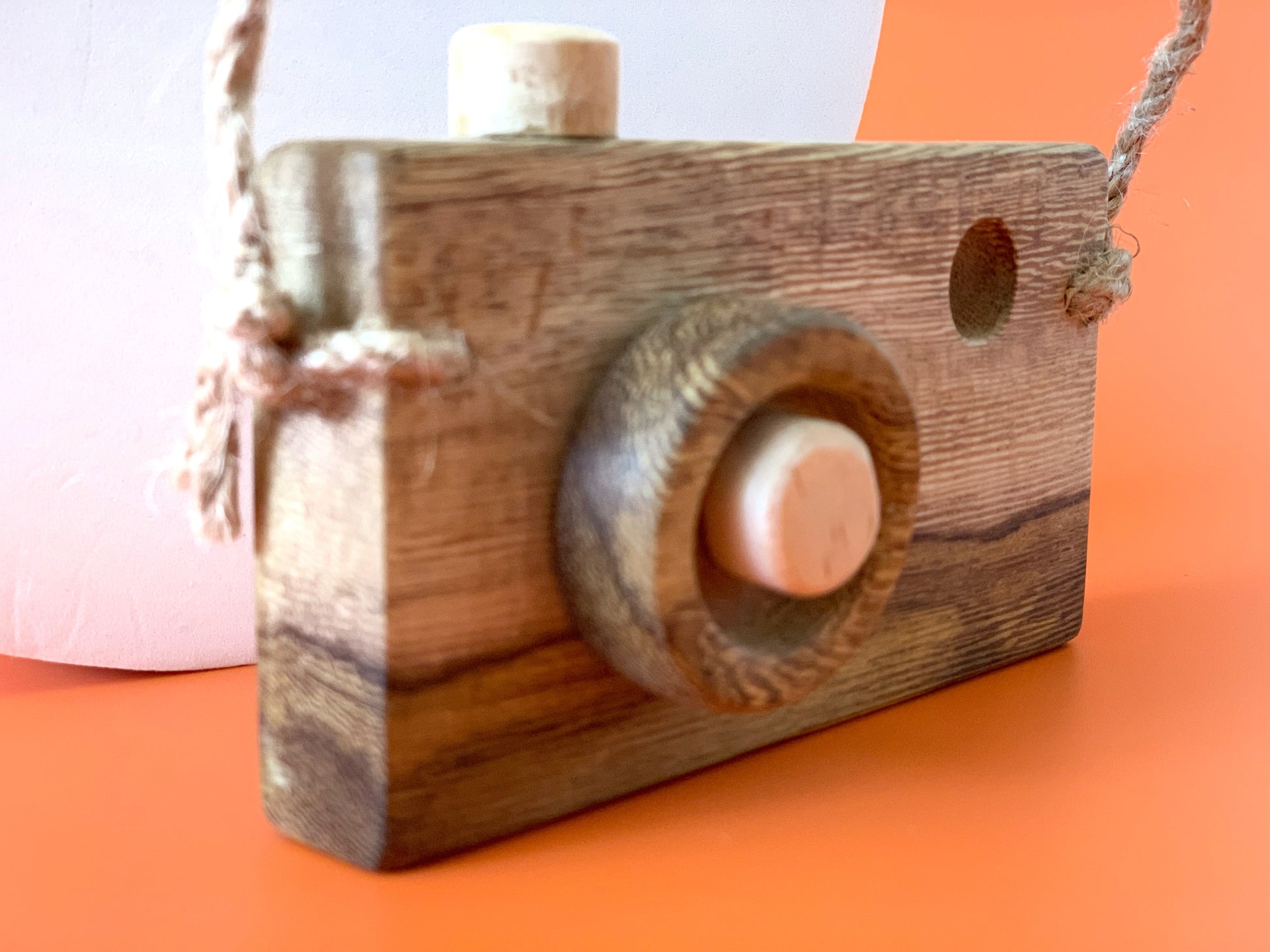 Toy Camera - My first wooden toy